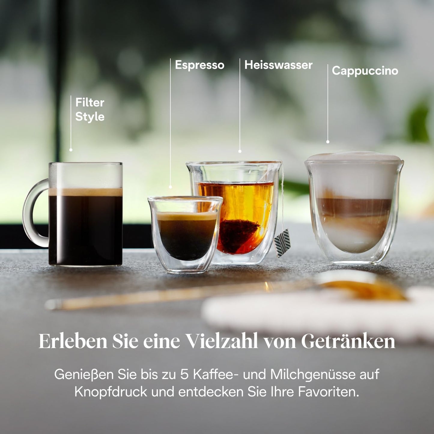 Magnifica Start (ECAM220.91.B)- Perfetto Kaffeevollautomat mit LatteCrema-Milchaufschäumer, 4 One-Touch-Getränke, Cappuccino, Espresso Kaffeemaschine, Soft-Touch-Bedienfeld, Schwarz